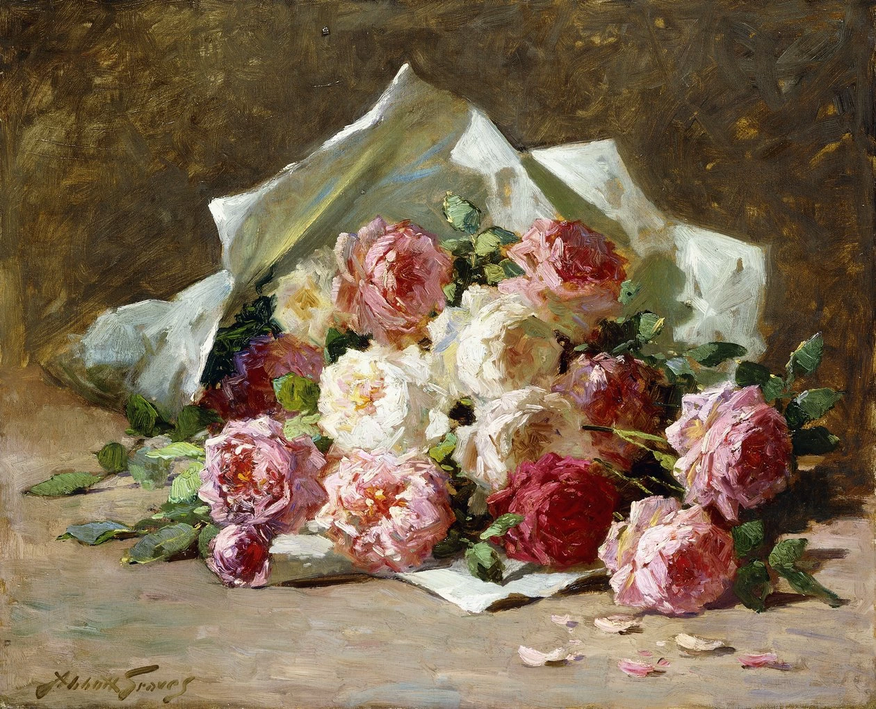 Abbott Fuller Graves-90-Un Mazzo di Rose